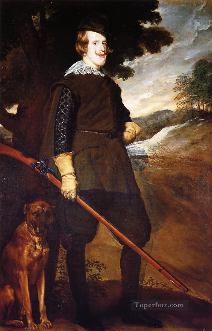Philip IV as a Hunter portrait Diego Velazquez Oil Paintings